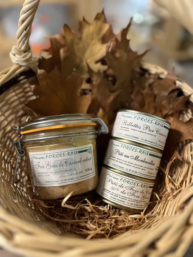 panier foie gras
