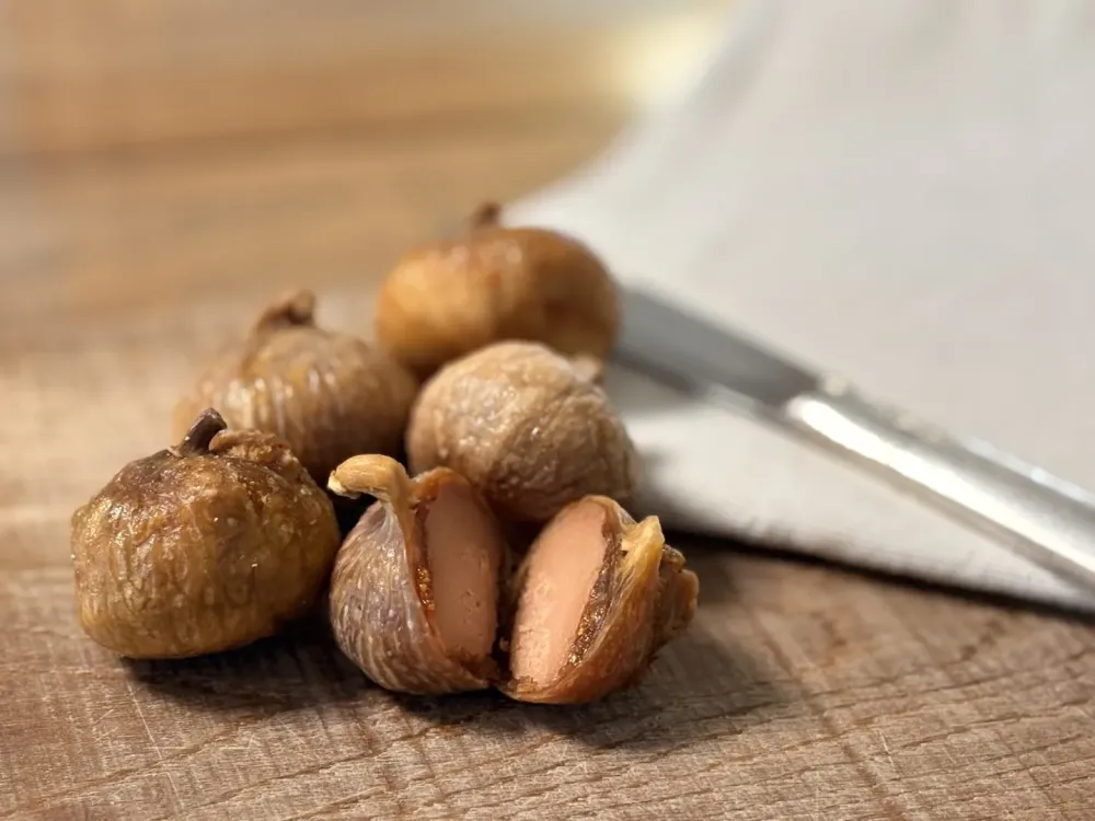 Figues farcies au foie gras près de Malemort
